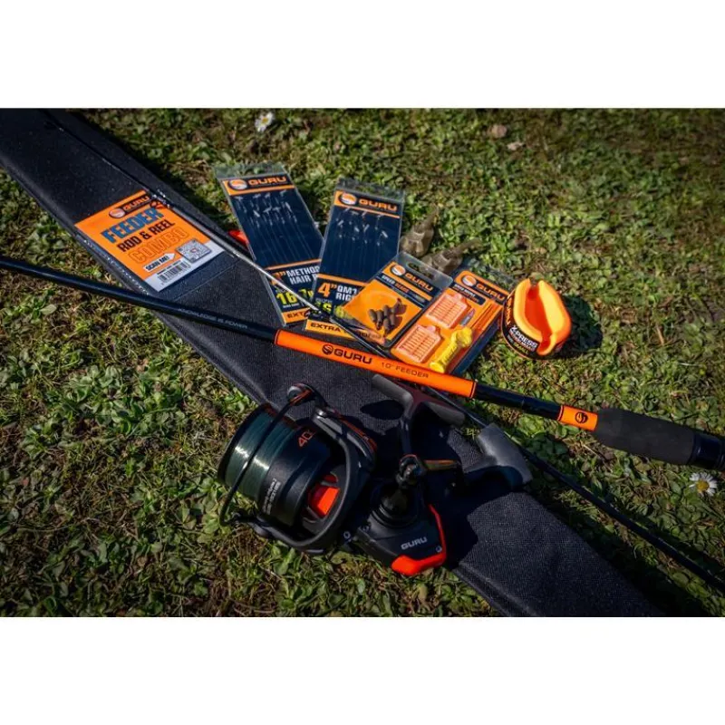 Guru Ensembles Coup & Anglaise^Ensemble Feeder Feeder Rod & Reel Combo