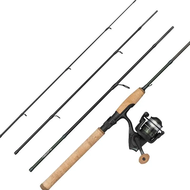 Abu Garcia Ensembles Carnassier^Ensemble Spinning Diplomat Wilderness Survival 4Pc Combo