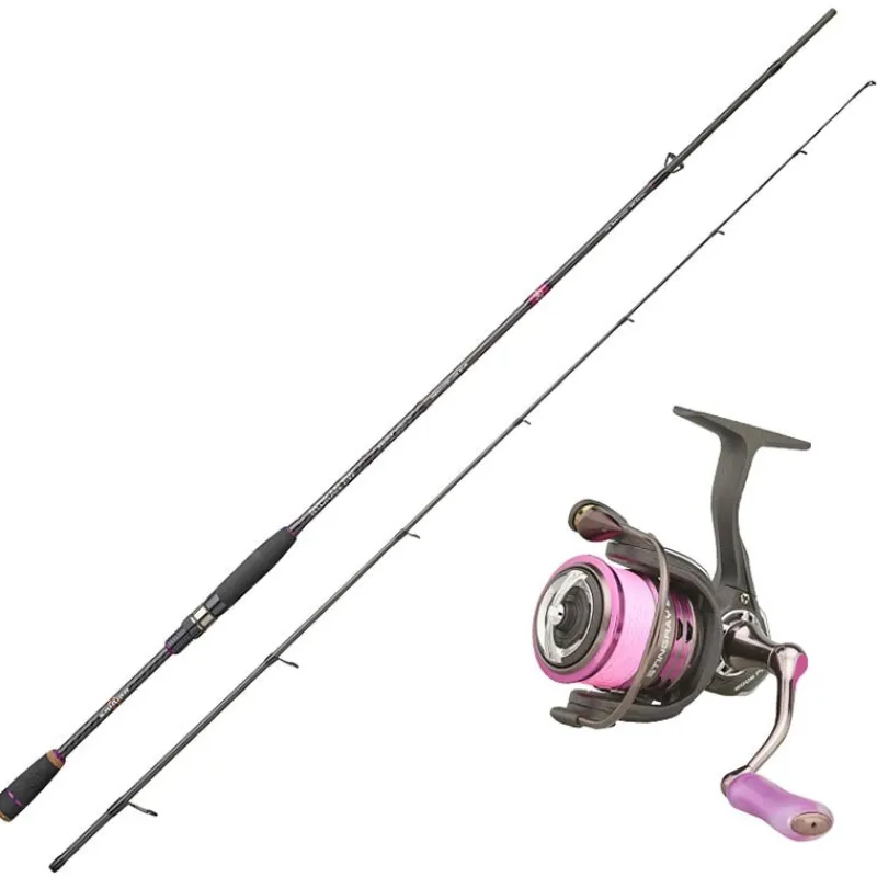 Sakura Ensembles Mer^Ensemble Spinning Ryokan Fw Spinning Purple Limited + Moulinet Stingray Egi 2.0