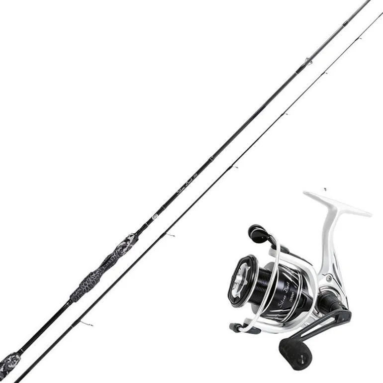 Ensemble Spinning Stucki Fishing Combo Silver Dust