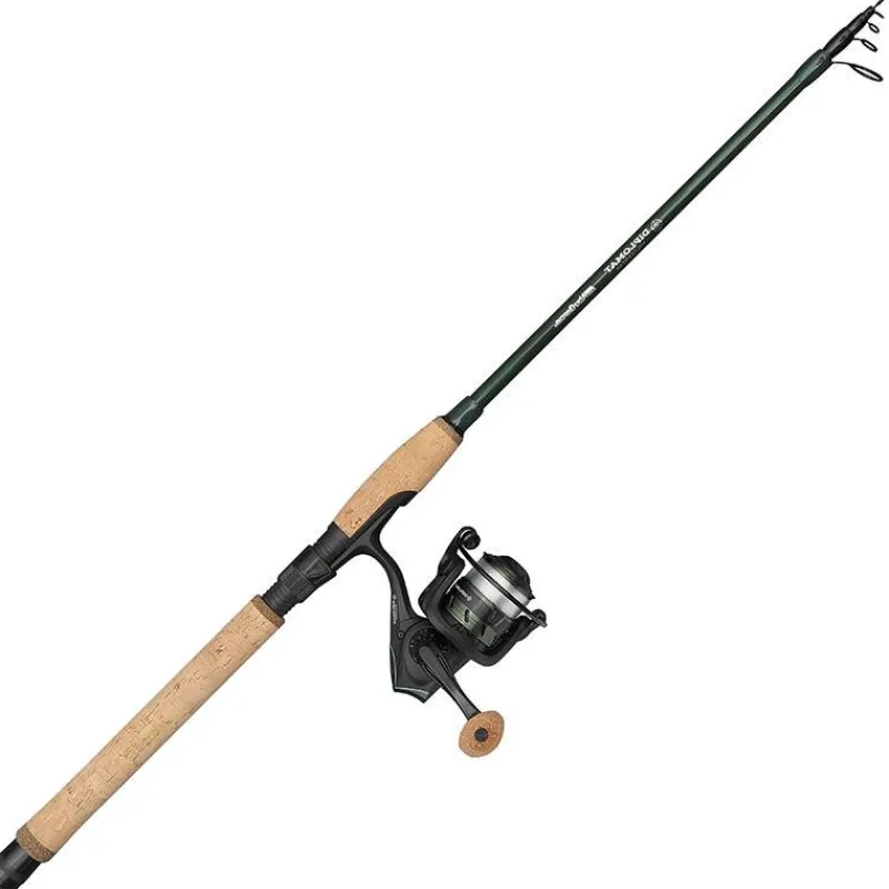 Abu Garcia Ensembles Carnassier^Ensemble Spinning Télescopique Diplomat Wilderness Survival Tele Combo