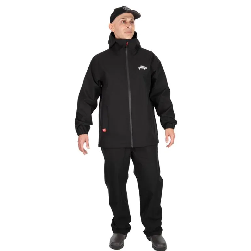 Fox Rage Vestes De Pêche^Ensemble Veste Et Salopette Homme Ragewear Rainsuit - Noir