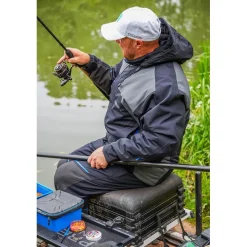 Preston Innovations Vestes De Pêche^Ensemble Veste Et Salopette Homme Celcius Suit - Noir