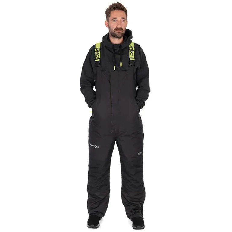 Ensemble Veste Et Salopette Homme Fox Matrix Therma Foil Winter Suit - Noir