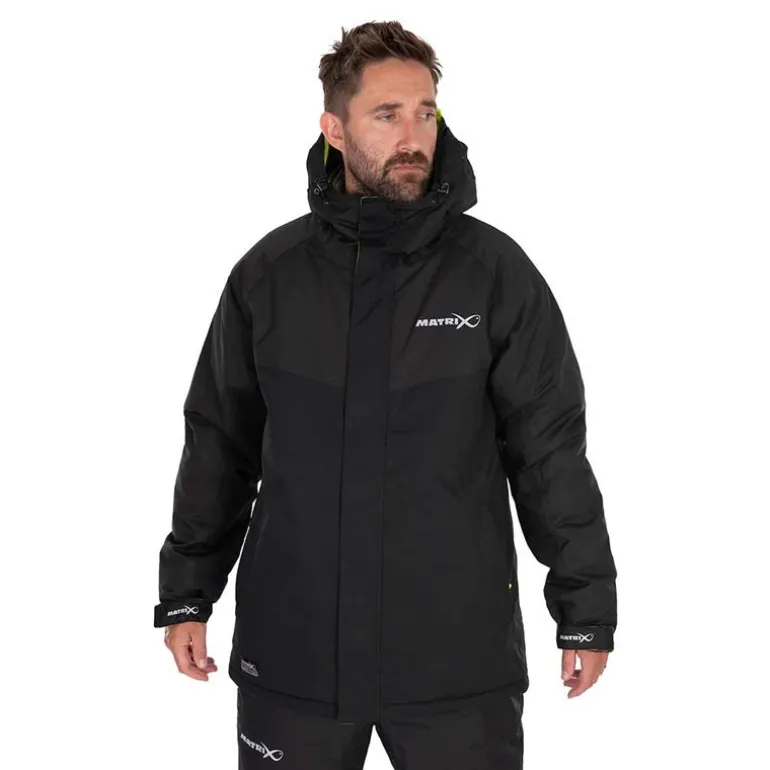 Ensemble Veste Et Salopette Homme Fox Matrix Therma Foil Winter Suit - Noir