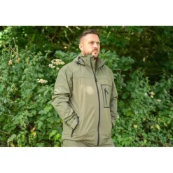 Ensemble Veste Et Salopette Homme Korum Superseal Waterproof - Kaki