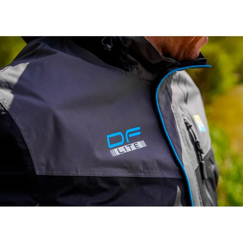 Preston Innovations Vestes De Pêche^Ensemble Veste Et Salopette Homme Df Lite Suit - Noir/Gris