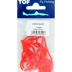 TOF Fly Tying^Fibre Synthétique Worm Body Squirmy