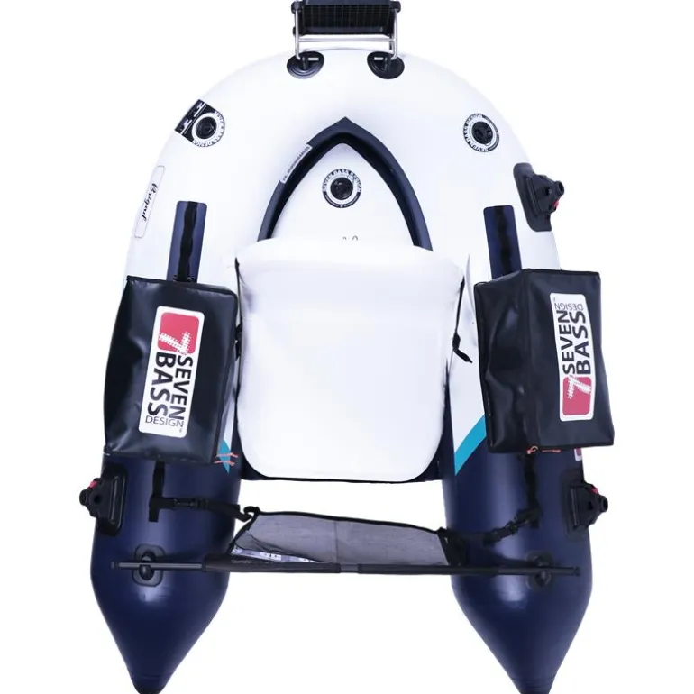 Float Tube Seven Bass Brigad Navy-White