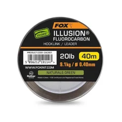 Fluorocarbone Fox Illusion Fluorocarbon Hooklink/Leader - 40M