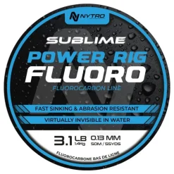 Fluorocarbone Nytro Sublime Power Rig Fluoro - Crystal - 50M