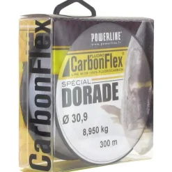 Powerline Fils - Tresses Carpe|Fils - Tresses - Bdl Carnassier^Fluorocarbone Carbonflex Fluoro - 200M