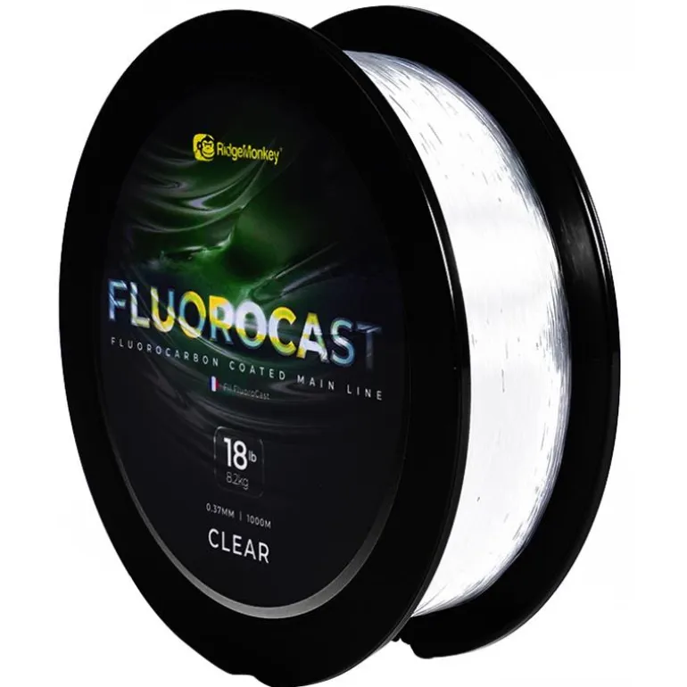 Fluorocarbone Ridge Monkey Fluorocast Fluorocarbon Coated Mainline - 1000M