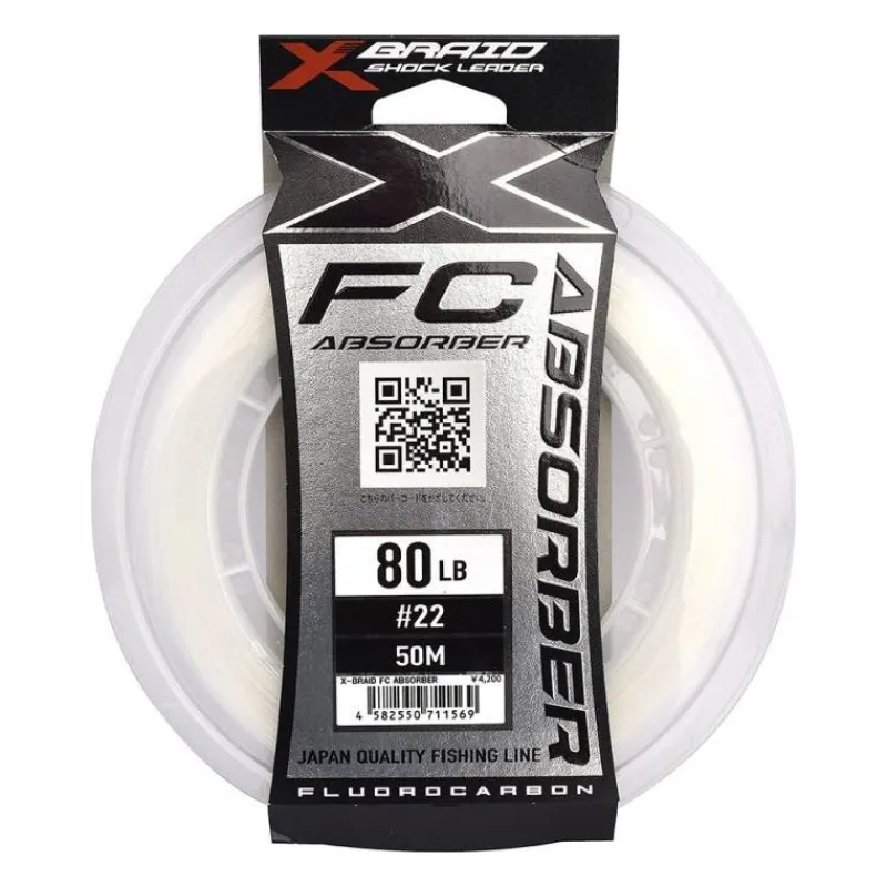 X-Braid Fils - Tresses - Bdl Carnassier|Tresses - Fils - Bdl Mer^Fluorocarbone Fc Absorber X023 - 50M