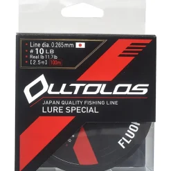 YGK Fils - Tresses - Bdl Carnassier|Tresses - Fils - Bdl Mer^Fluorocarbone Olltolos - 100M