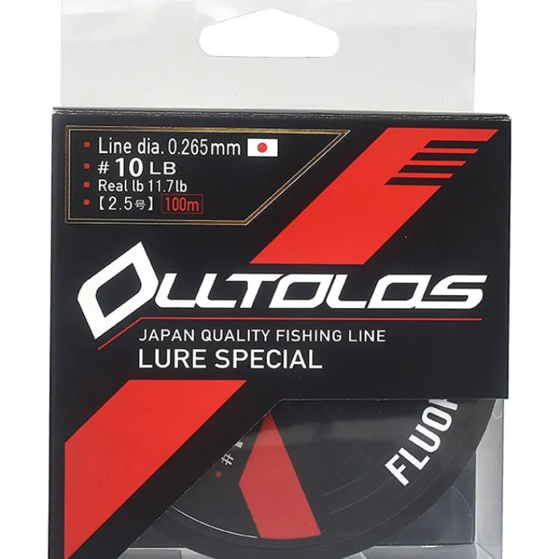 YGK Fils - Tresses - Bdl Carnassier|Tresses - Fils - Bdl Mer^Fluorocarbone Olltolos - 100M