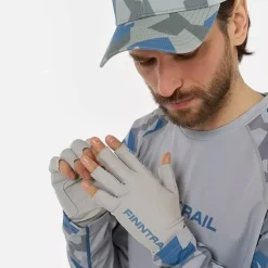 Finntrail Bonnets, Tours De Cou & Gants^Gants Anti Uv Wave - Gris