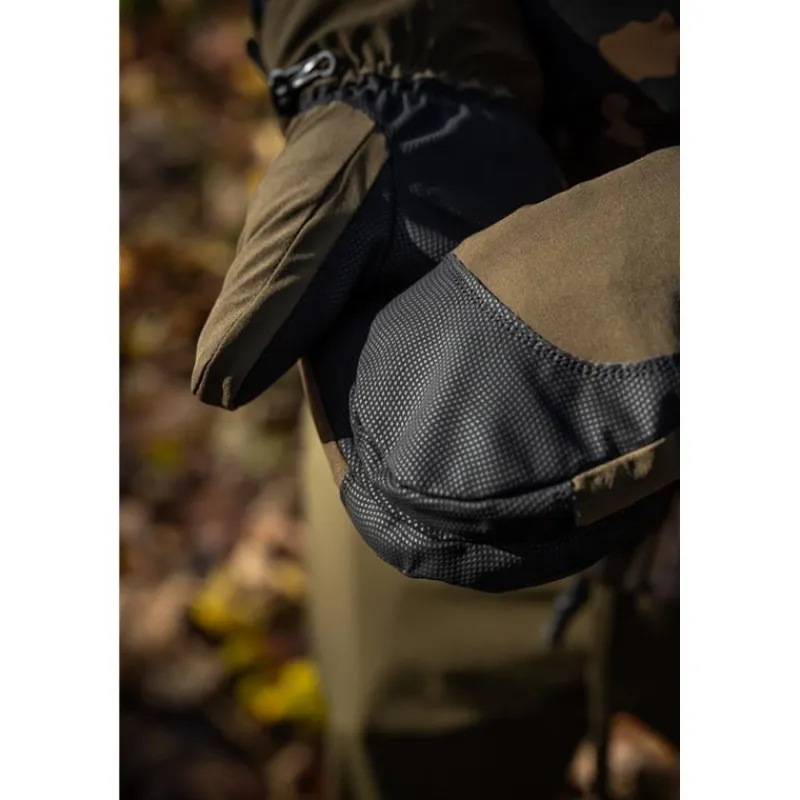 Korda Bonnets, Tours De Cou & Gants^Gants Mittens - Dark Olive