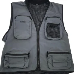 Suissex Gilets & Chest Packs^Gilet De Pêche Sanaga - Gris