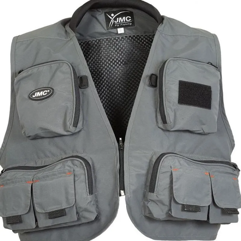 JMC Gilets & Chest Packs^Gilet De Peche Diplomat V2 - Gris