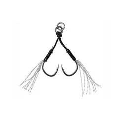 Duo Hameçons^Hamecon Assist Drag Metal Assist Hook Double - Par 3
