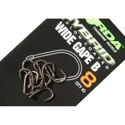 Hamecon Carpe Korda Wide Gape Barbless