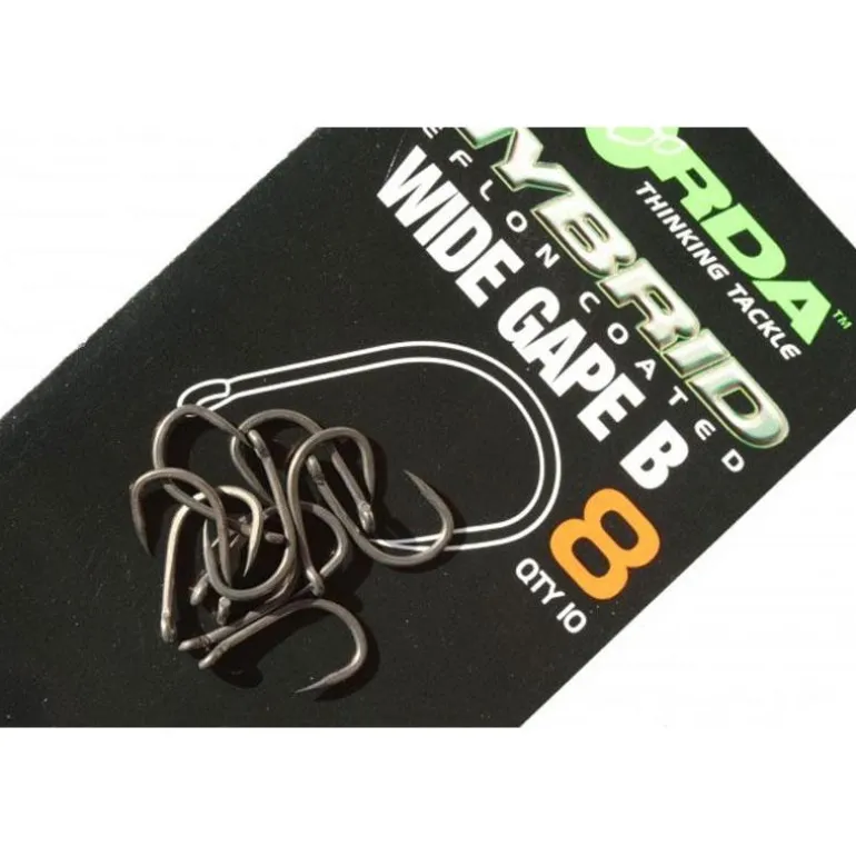 Hamecon Carpe Korda Wide Gape Barbless