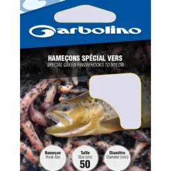 Garbolino Petit Matériel^Hamecon Monte Special Vers - Par 10