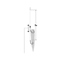 Hayabusa Hameçons|Lignes Montées^Hamecon Monté Snapper Adjustable Rig Ex304