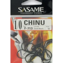 Sasame Hameçons^Hamecon Chinu Dark Black Hook