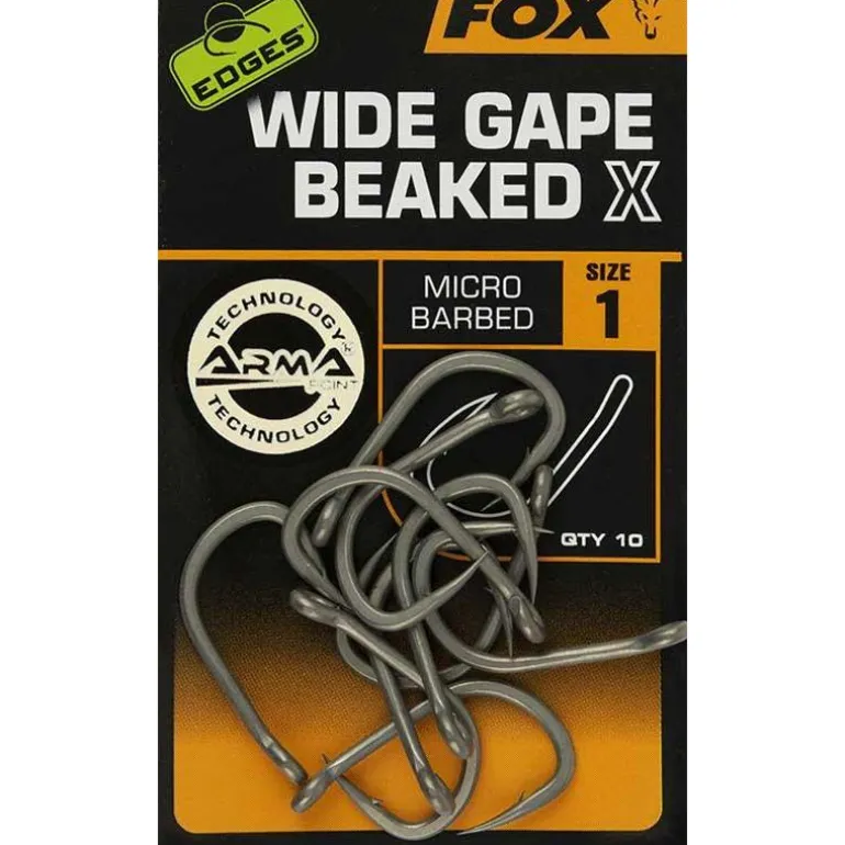 Hamecon Simple Fox Edges Wide Gape Beaked X