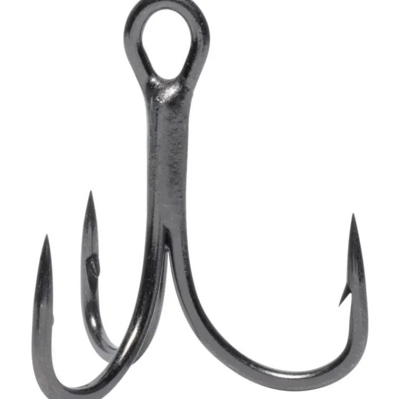 VMC Petit Matériel^Hamecon Triple Carnassier Inline 2X Renforce 7554 - Black Nickel - Par 5