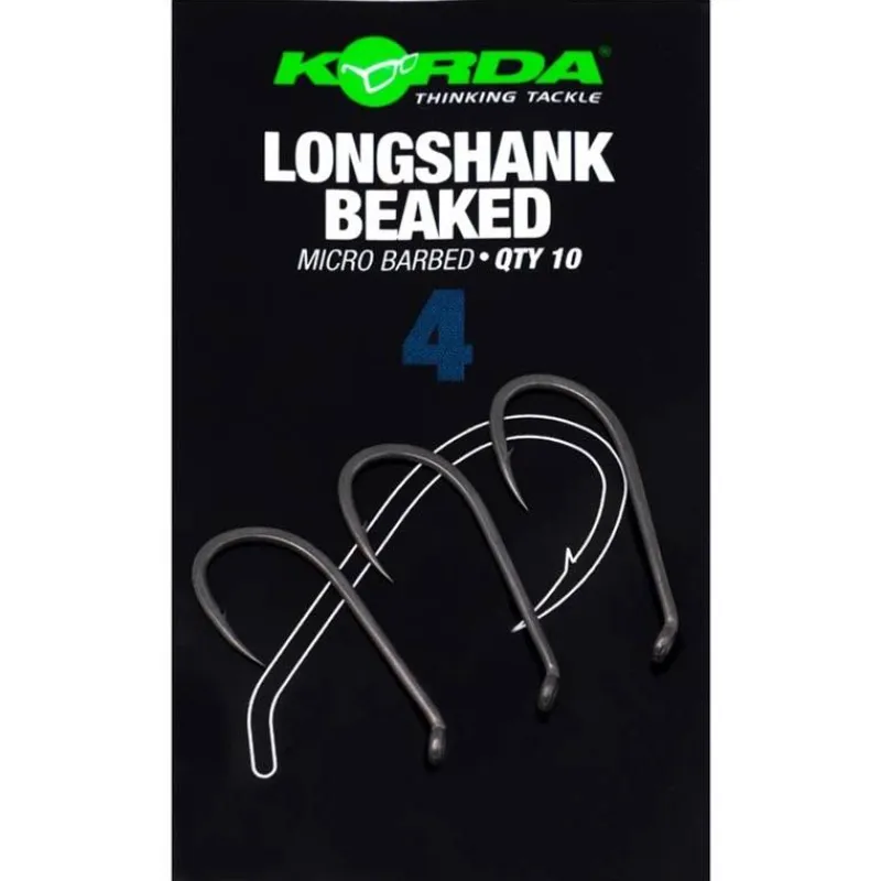 Korda Montages Carpe^Hameçon Carpe Longshank Beaked Barbed