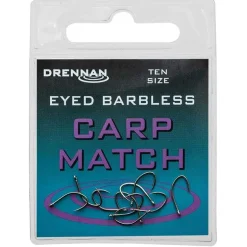 Hameçon Drennan Eyed B'less Carp Match