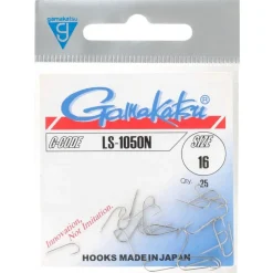 Gamakatsu Montage Ligne^Hameçon Ls-1050N Hooks Nickel