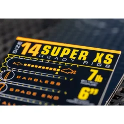 Guru Feeder^Hameçon Monté Super Xs Spade Pole Rigs 6”
