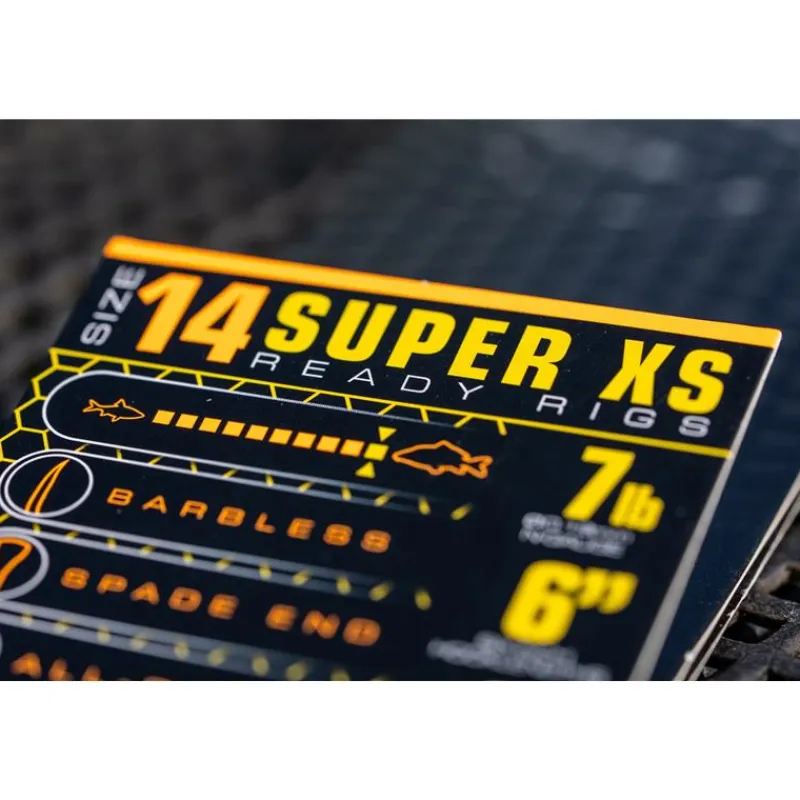 Guru Feeder^Hameçon Monté Super Xs Spade Pole Rigs 6”