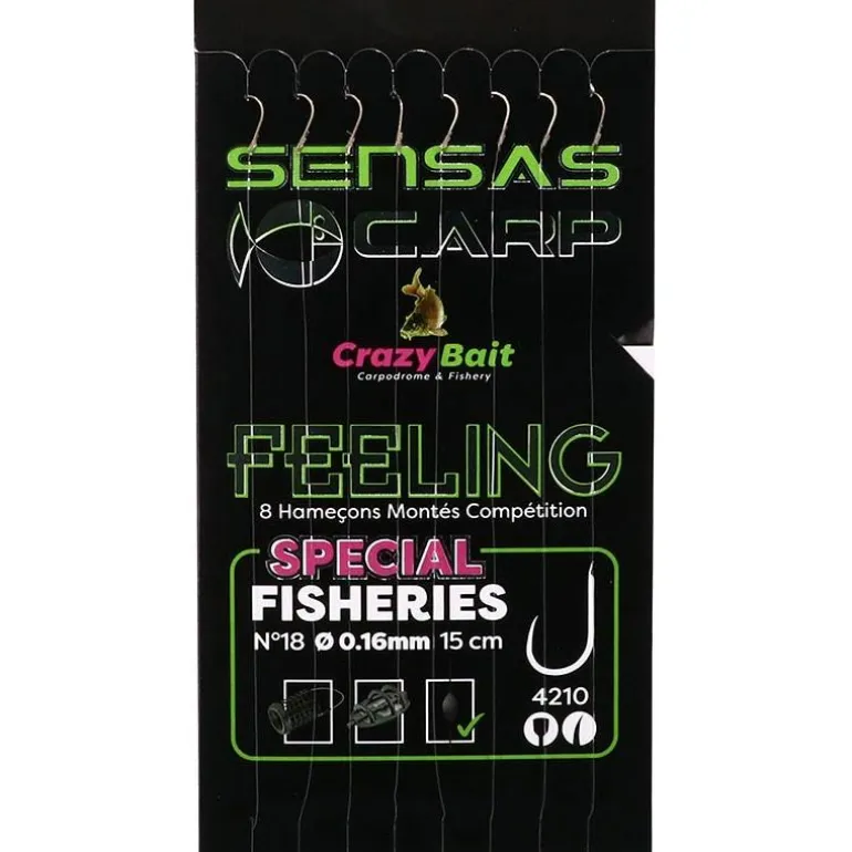 Hameçon Monté Sensas Crazy Bait 4210