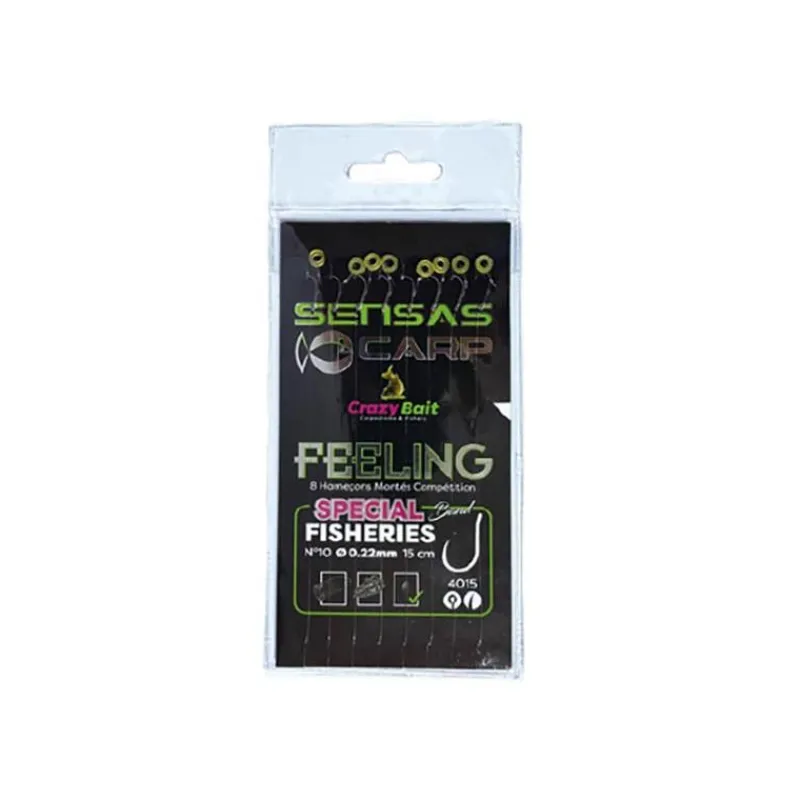 Sensas Feeder|Cages Feeder^Hameçon Monté Crazy Bait 4015