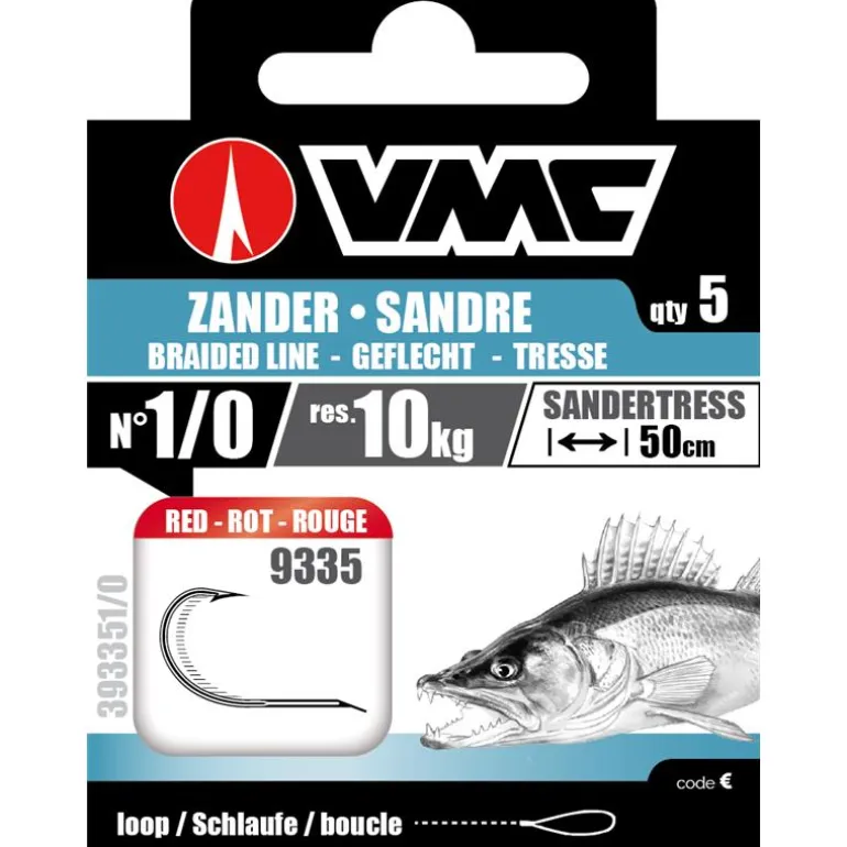 Hameçon Monté Vmc Zander Braid