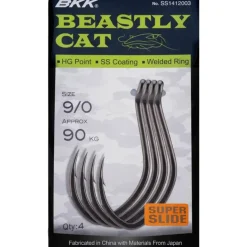 Hameçon Simple Bkk Beastly Cat