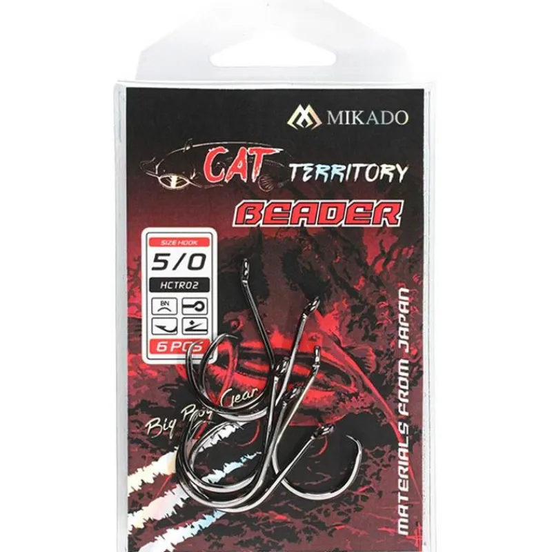Mikado Montage Silure^Hameçon Simple Cat Territory Beader