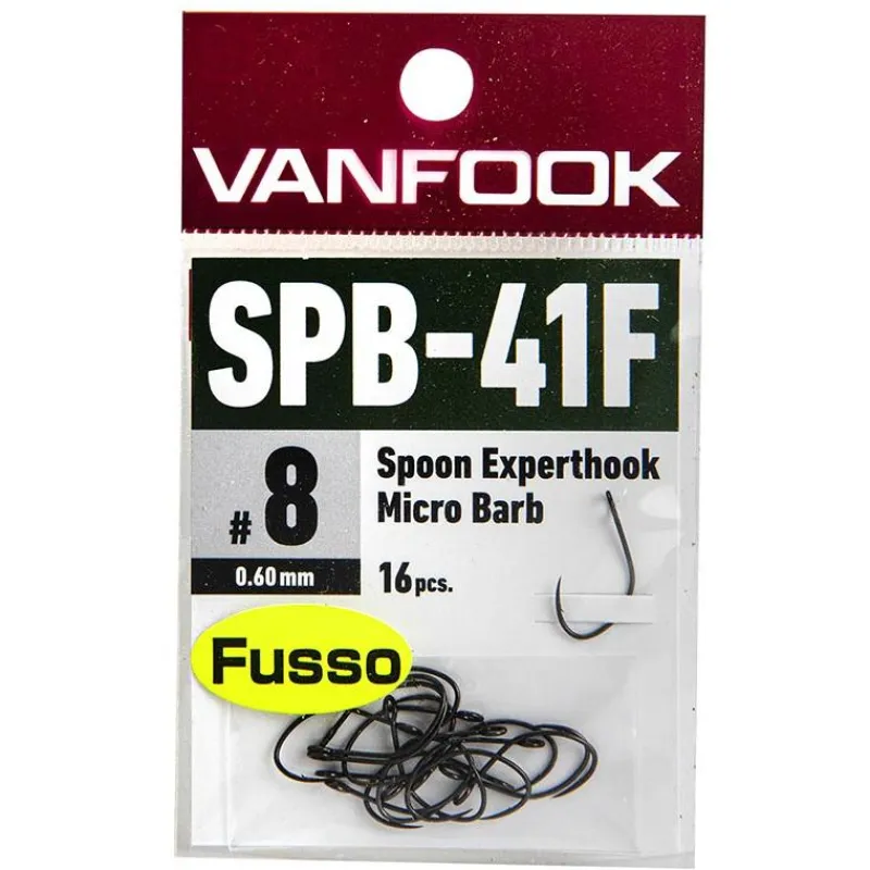Vanfook Petit Matériel^Hameçon Simple Spoon Experthook Spb-41F - Par 16