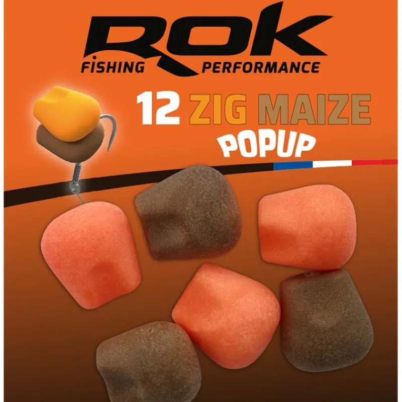 Rok Fishing Appâts Carpe^Hookbait Zig Maize