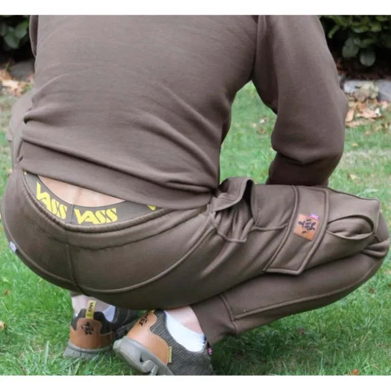 Jogging Homme Vass Culture Fishing - Cargo Jogger - Kaki