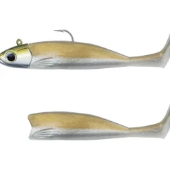 Fiiish Leurres Mer^Kit Leurre Souple Armé Combo Master Shad 100 + Tête Plombée Heavy