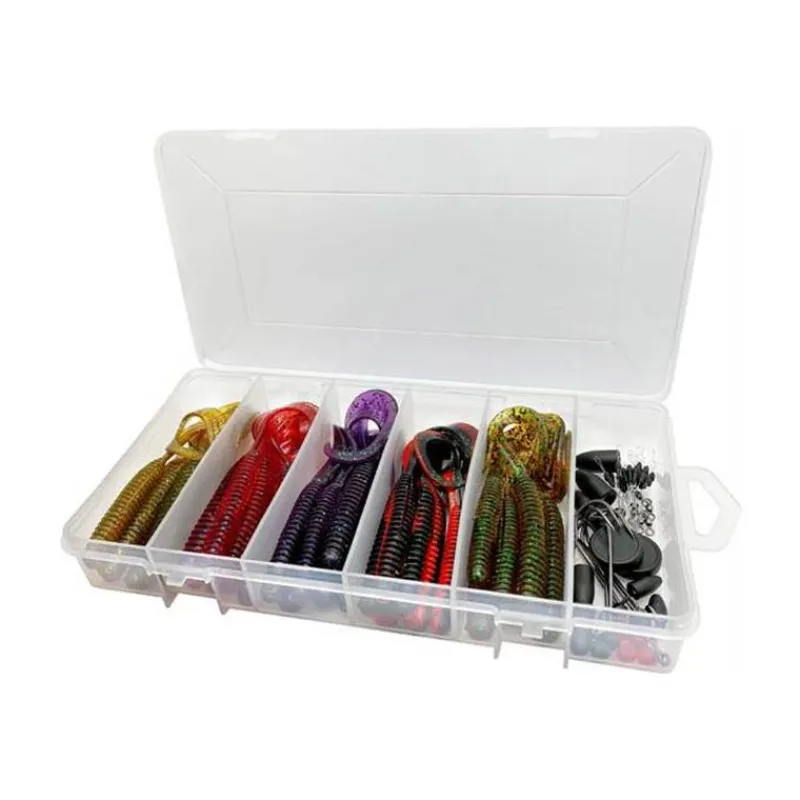 Savage Gear Box Cadeau & Mystery Box|Box Cadeau & Mystery Box^Kit Leurre Souple Armé Rib Worm Kit
