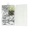 Explorer Tackle Montage Ligne^Kit Montage Sleeve Simples Ovales Alu + Cosses