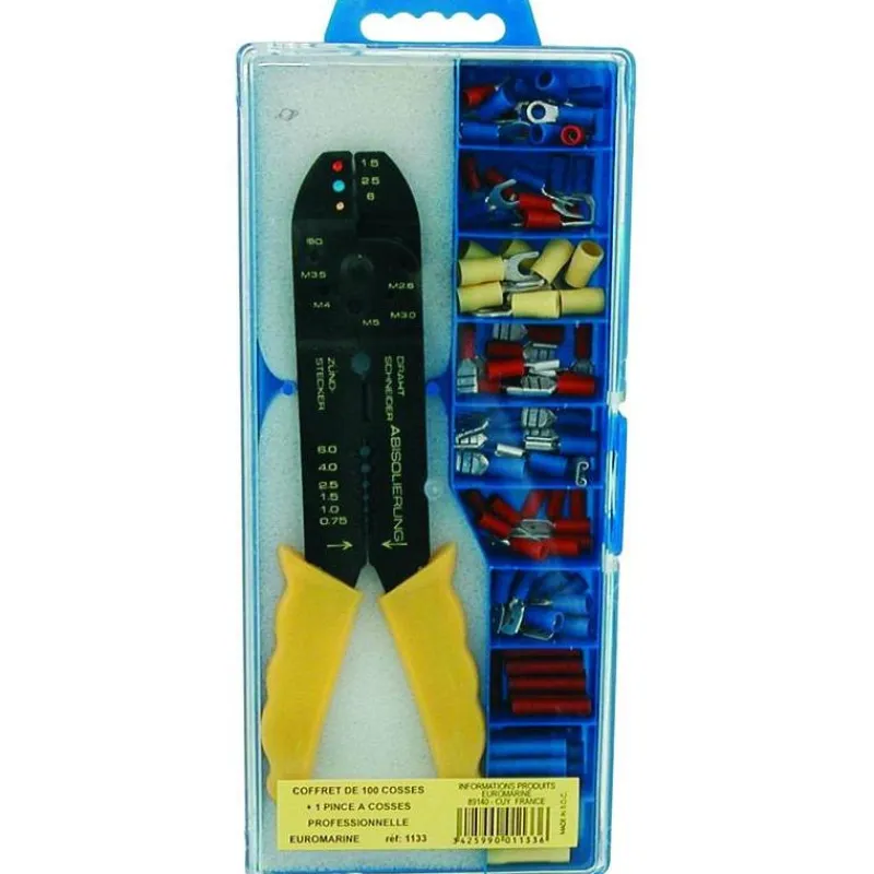 Euromarine Batteries & Chargeurs^Kit Pince + Cosses