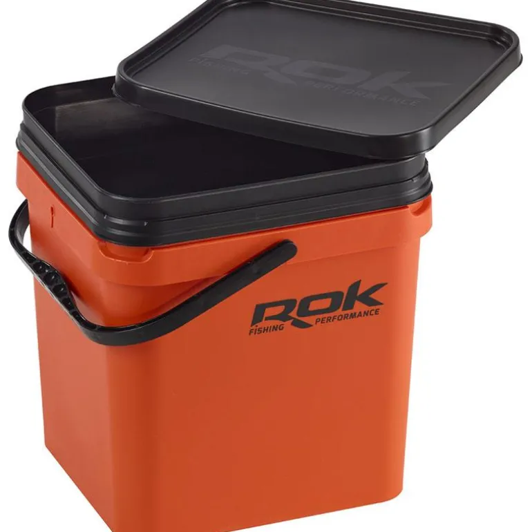 Kit Seau Carre Rok Fishing Square Bucket Complet